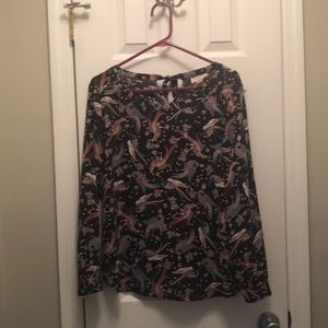LOFT Long Sleeve Blouse